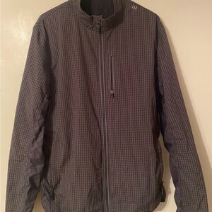 Lulu lemon Men's Black Checkered Jacket
